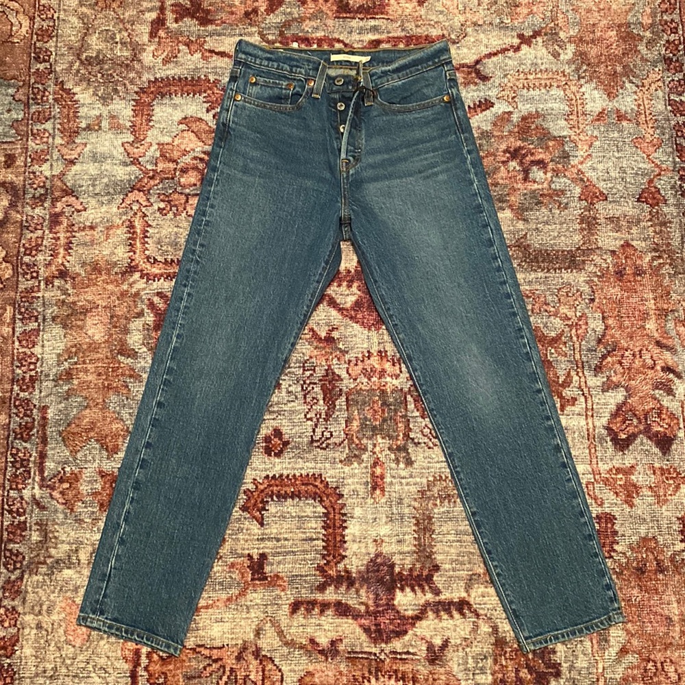 Levi’s wedgie high rise jeans
